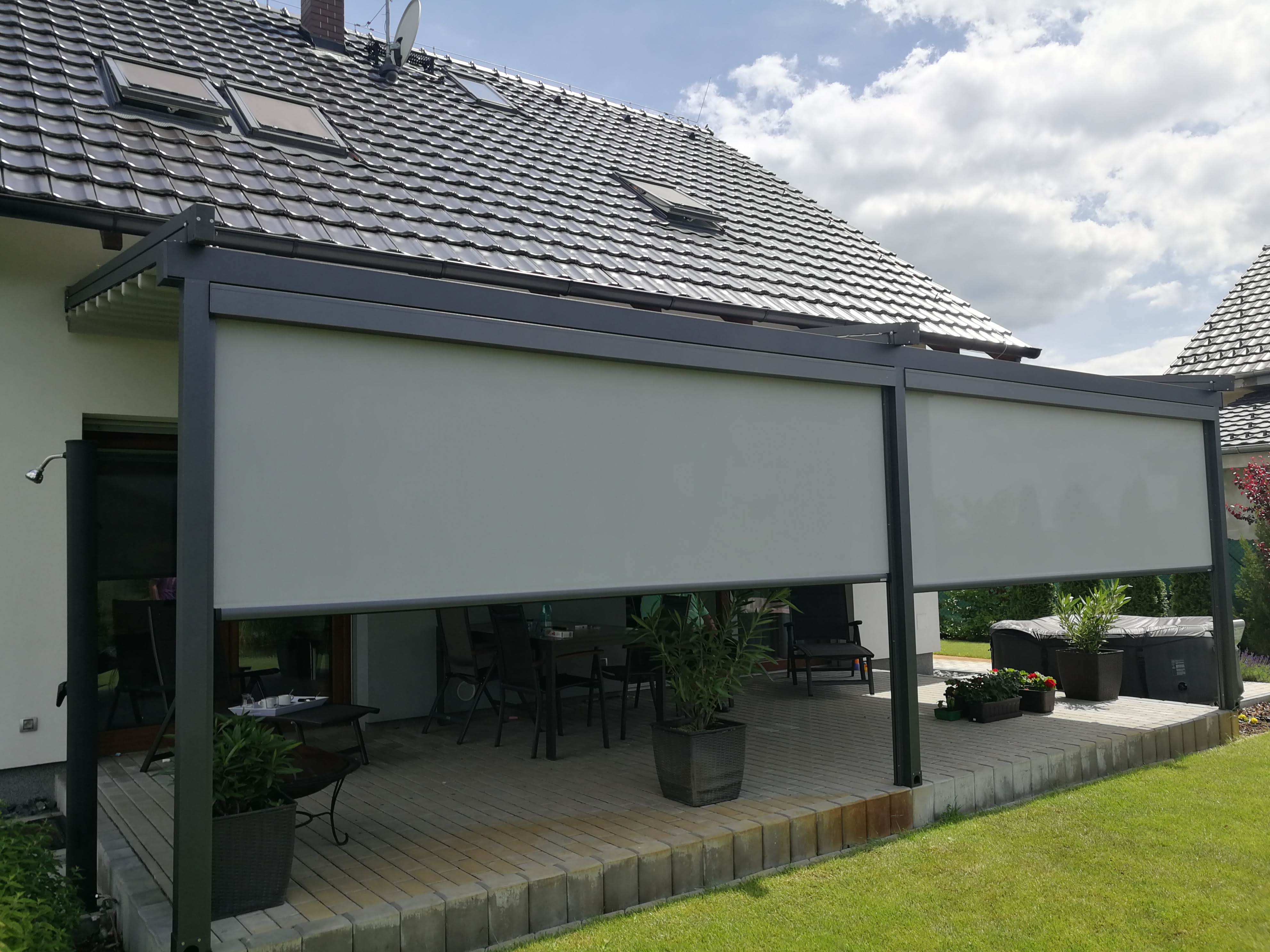 Screenové rolety & pergola Eva  – vf-typ.cz