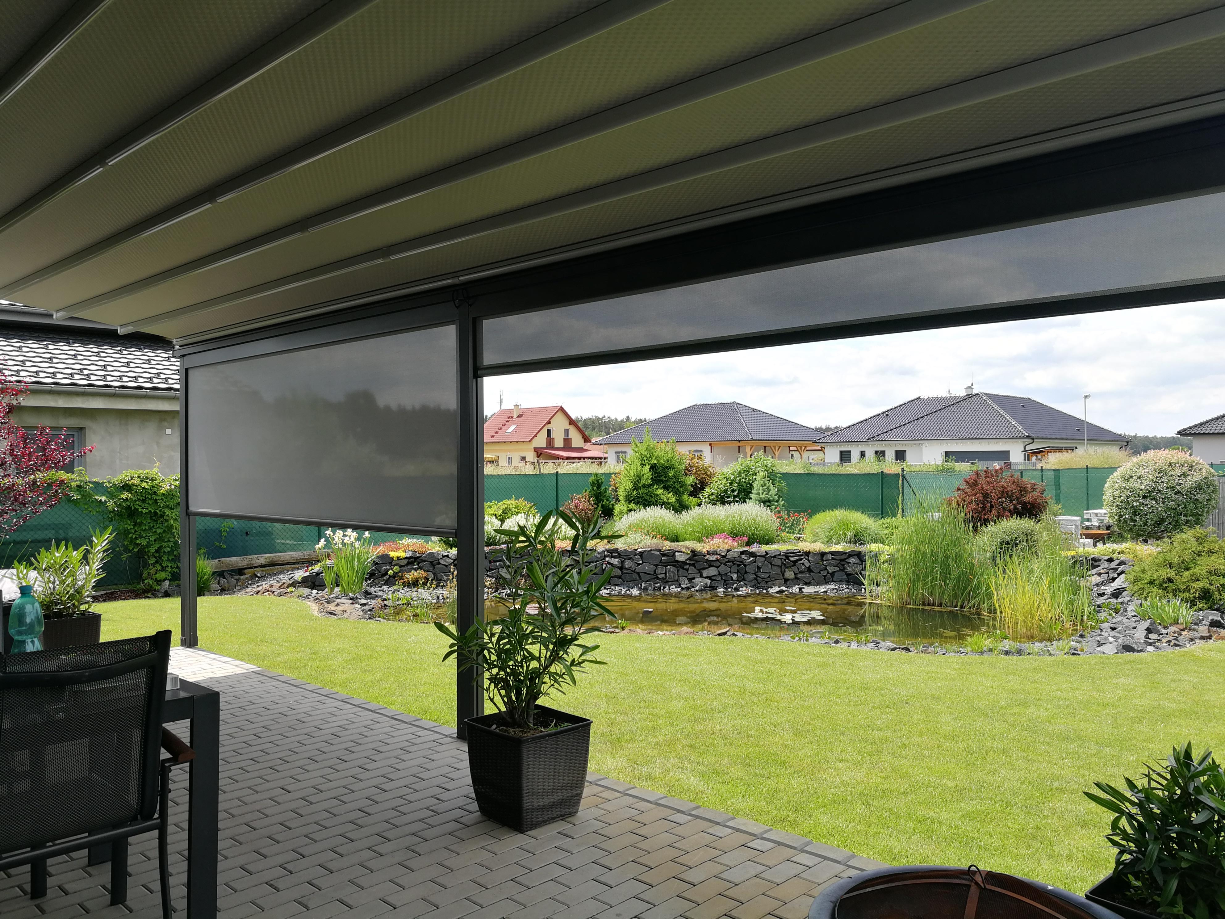 Screenové rolety & pergola Eva  – vf-typ.cz