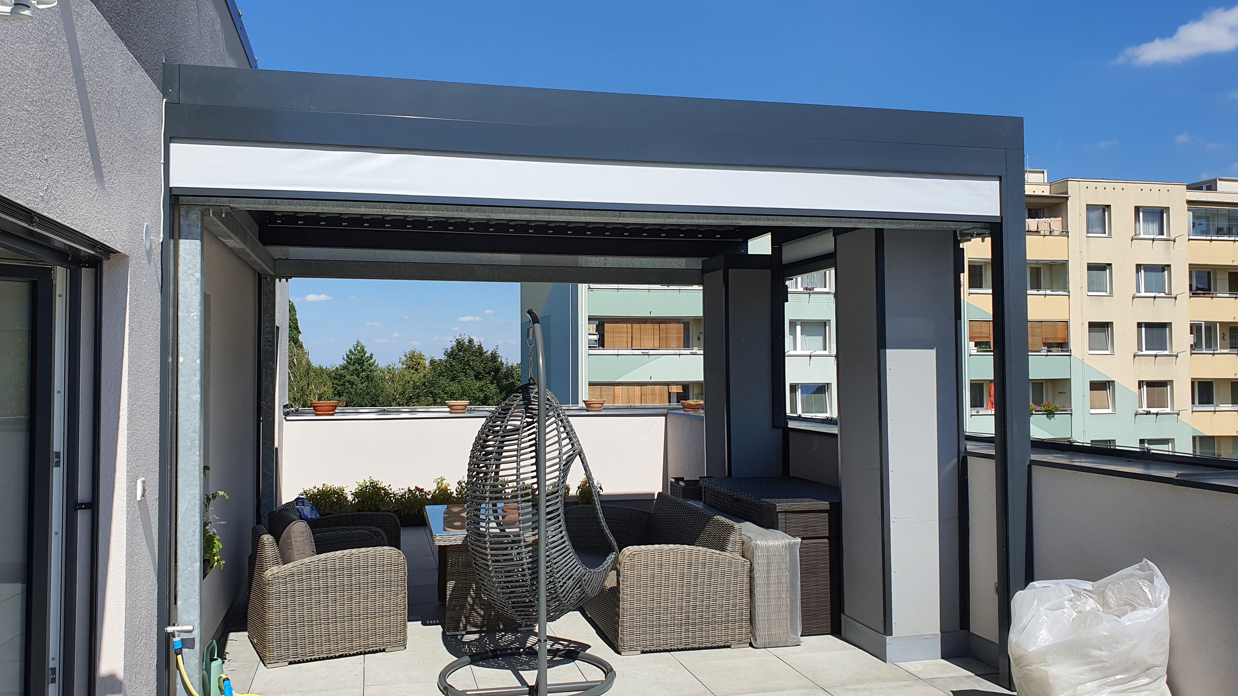 Pergola Artosi & Lock screen Integrated  – vf-typ.cz