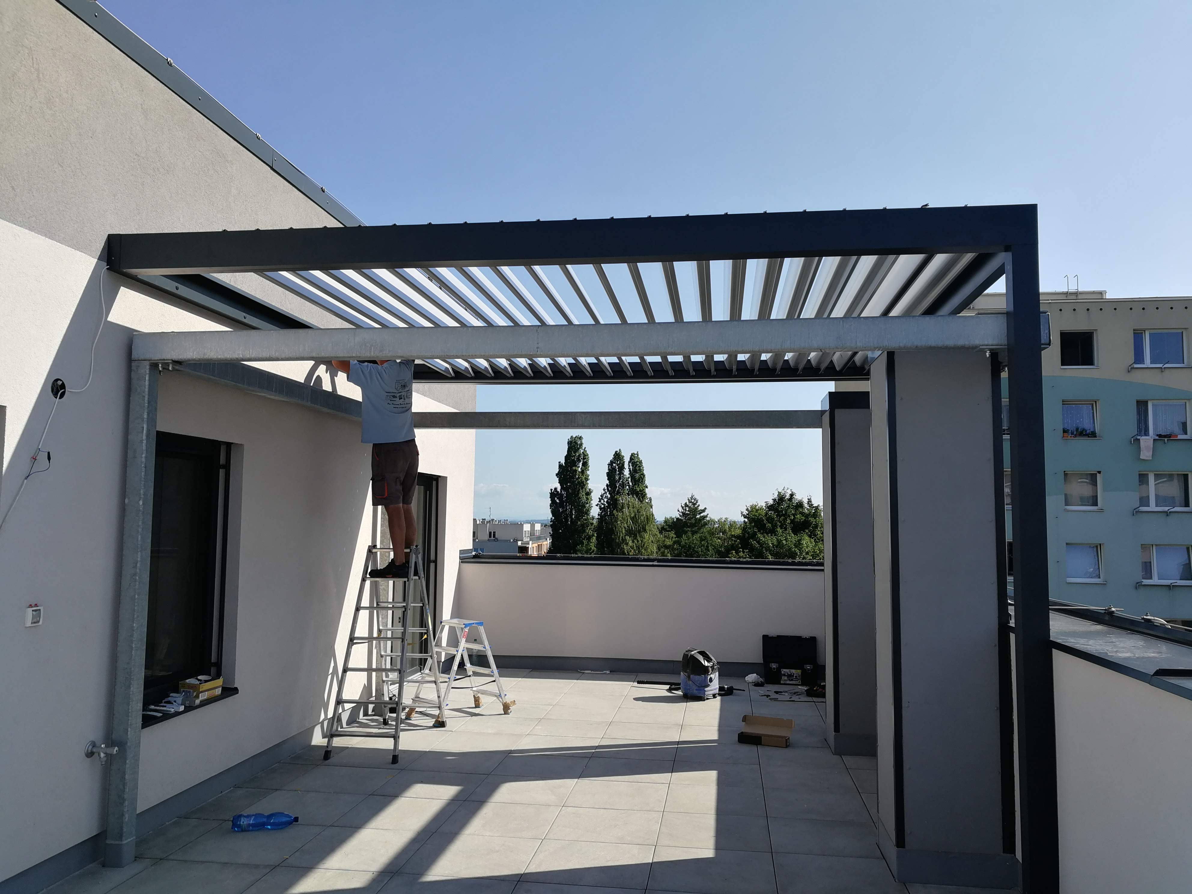 Pergola Artosi & Lock screen Integrated  – vf-typ.cz