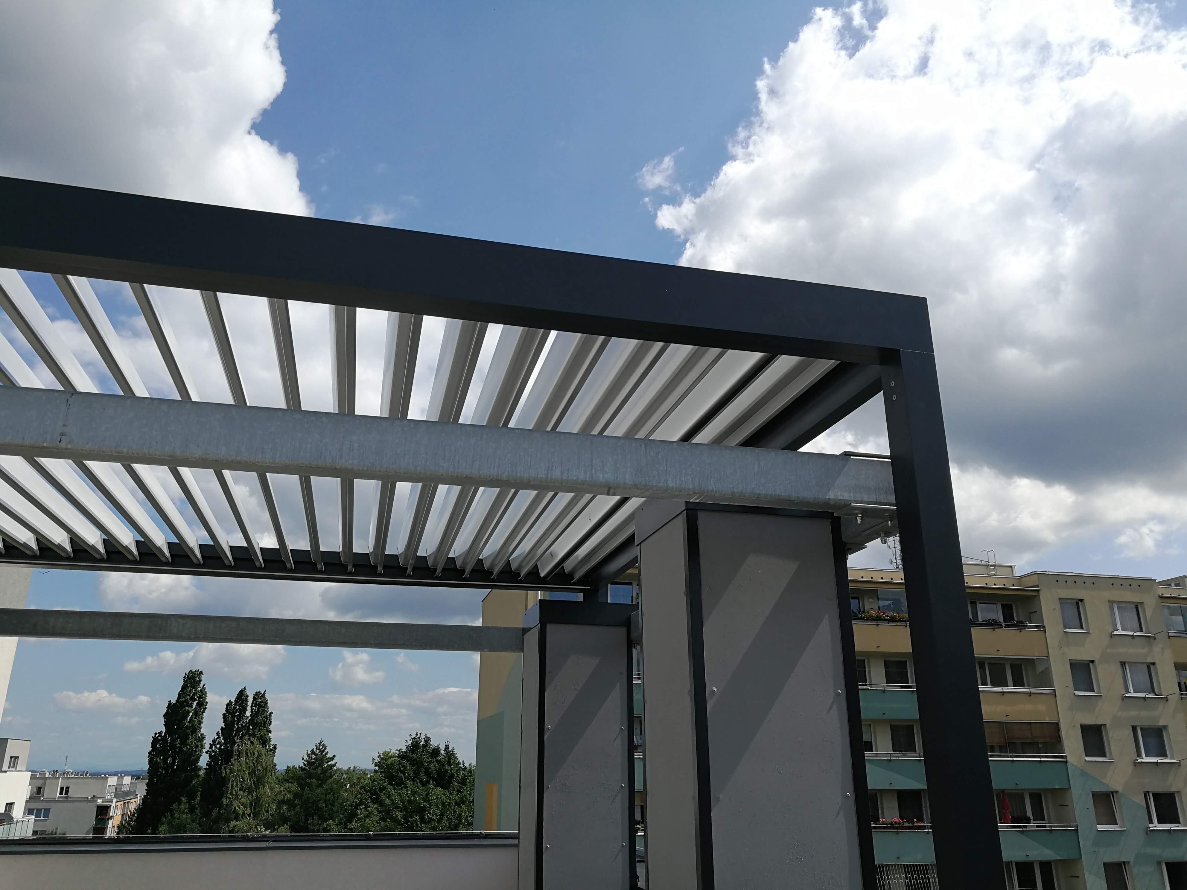 Pergola Artosi & Lock screen Integrated  – vf-typ.cz