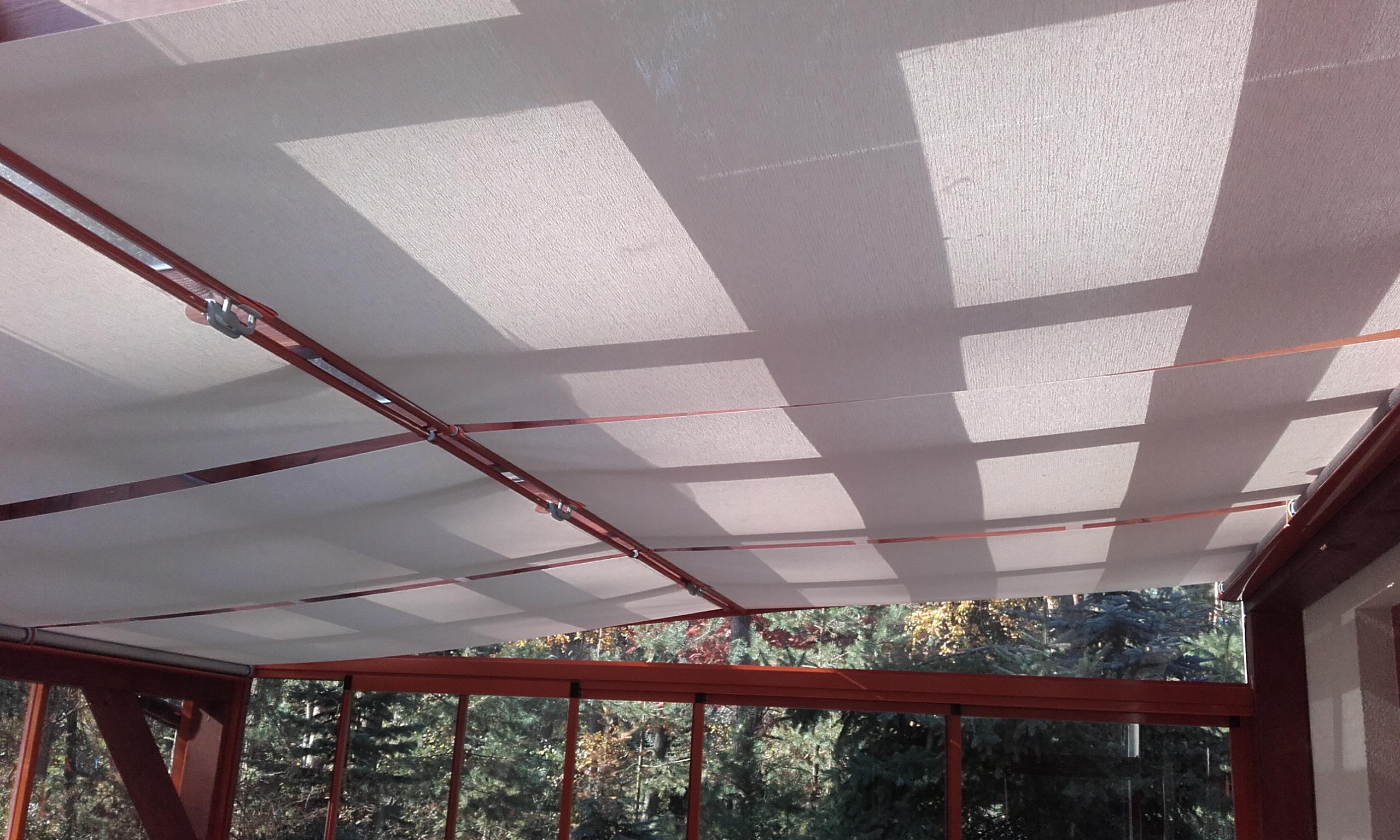 Zasklení pergoly a marlon střecha - VFtyp